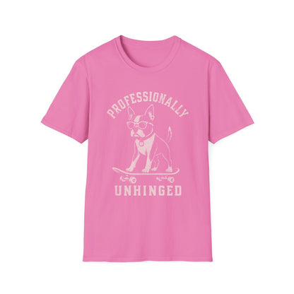 Skateboard Boston Terrier Tee