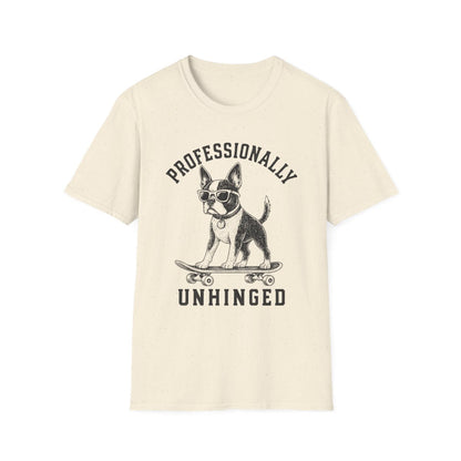 Skateboard Boston Terrier Tee