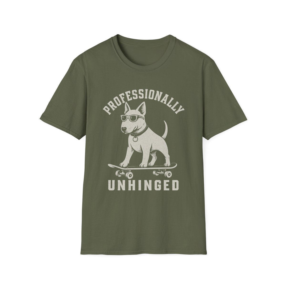 Skateboard Bull Terrier Tee
