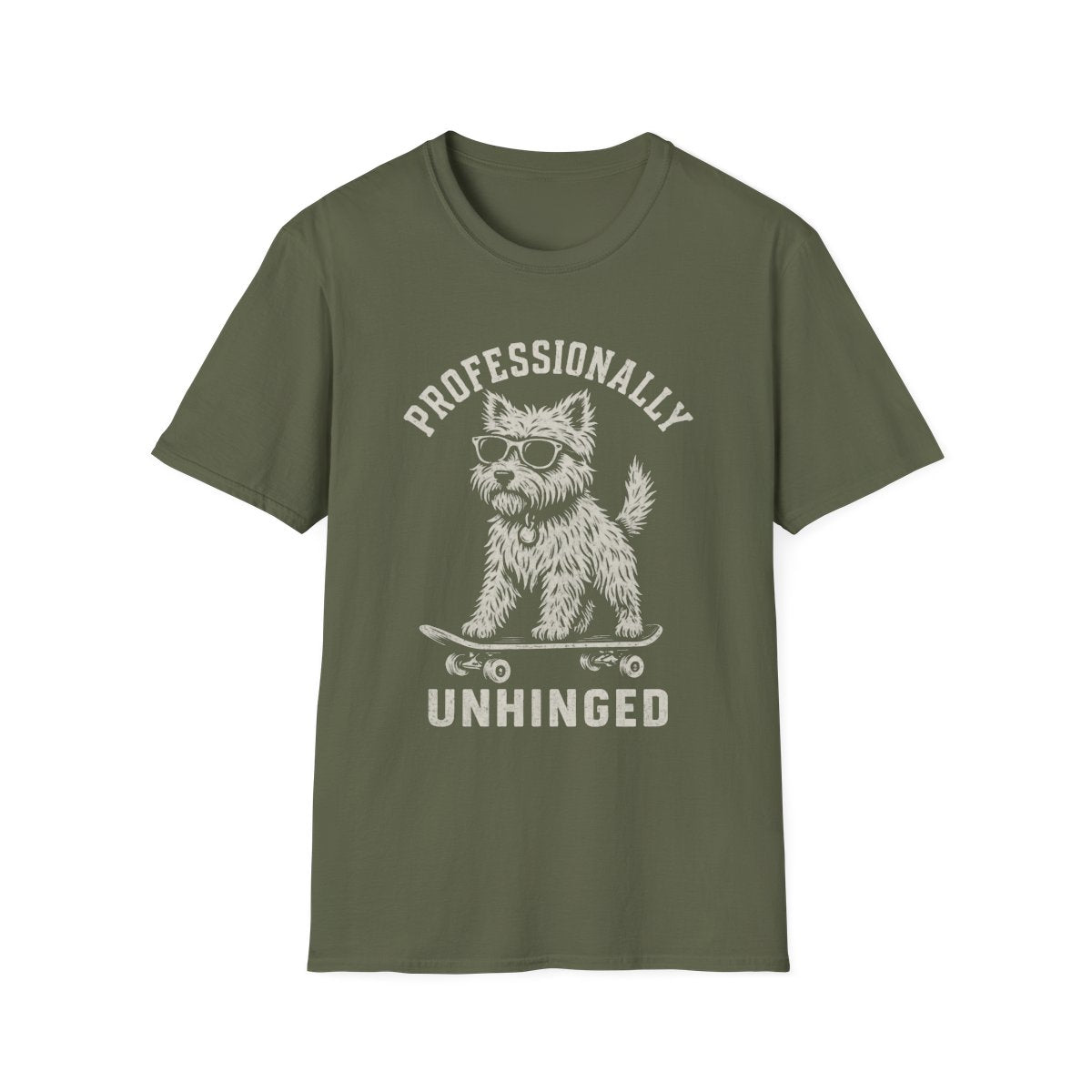 Skateboard Cairn Terrier Tee