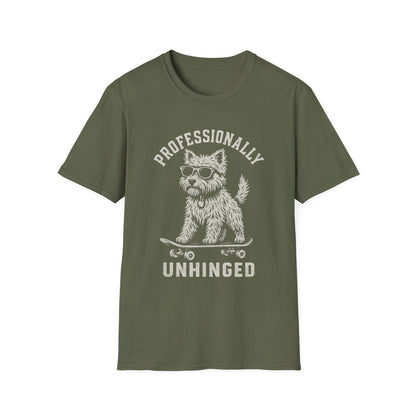 Skateboard Cairn Terrier Tee