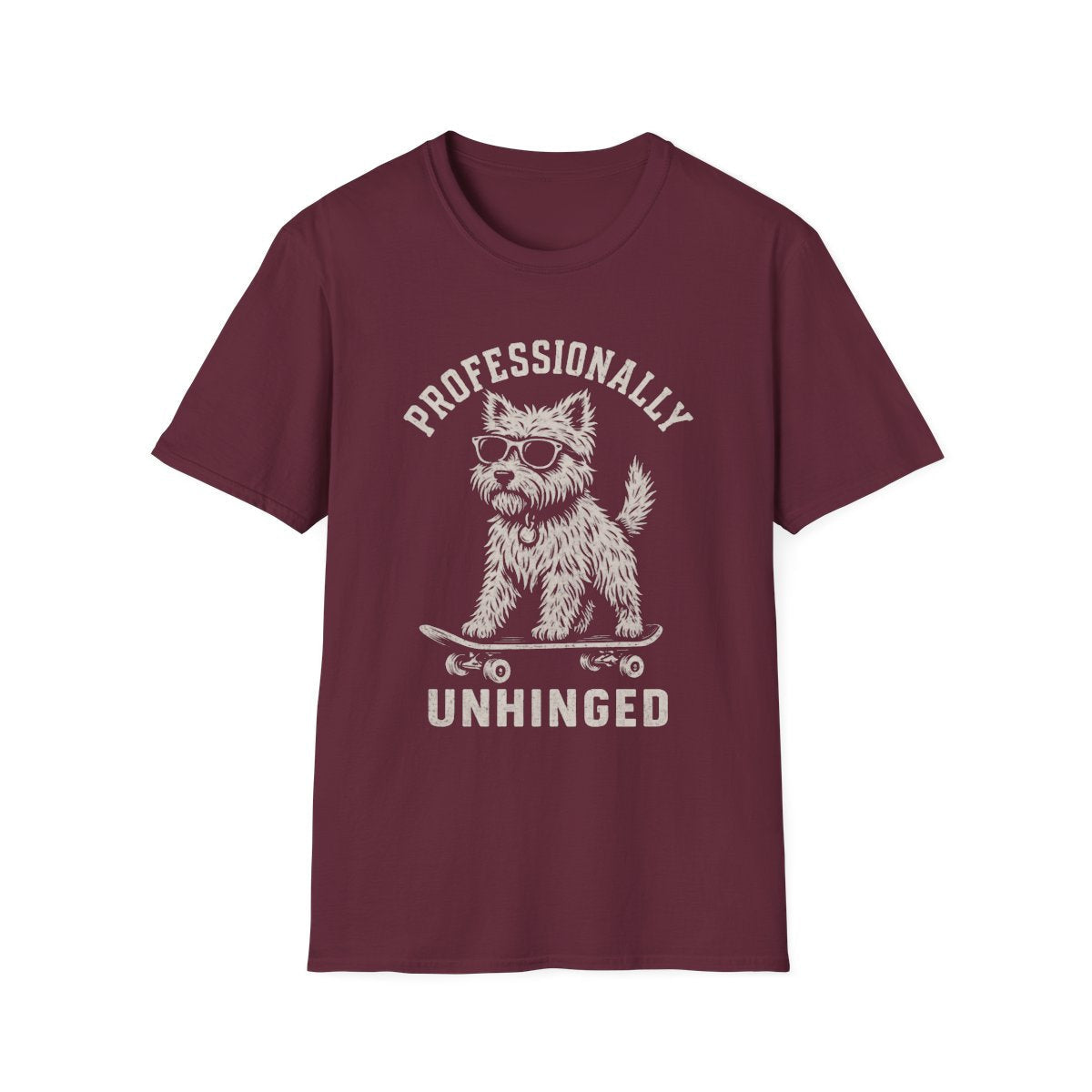 Skateboard Cairn Terrier Tee