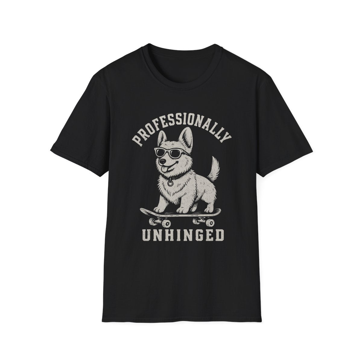 Skateboard Corgi Tee