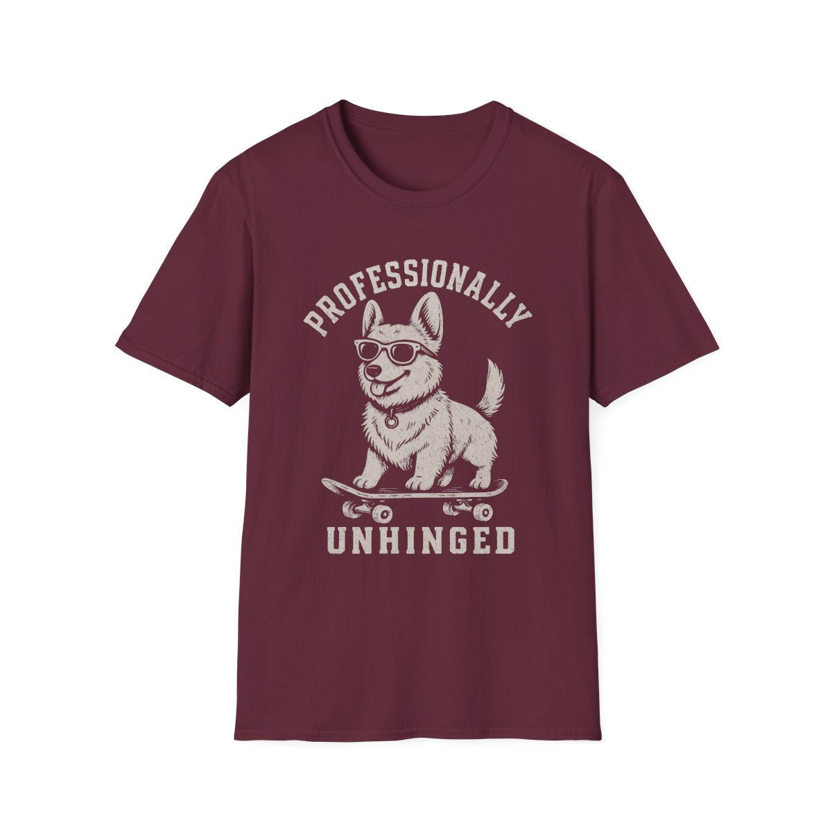 Skateboard Corgi Tee