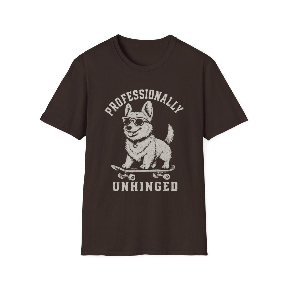 Skateboard Corgi Tee