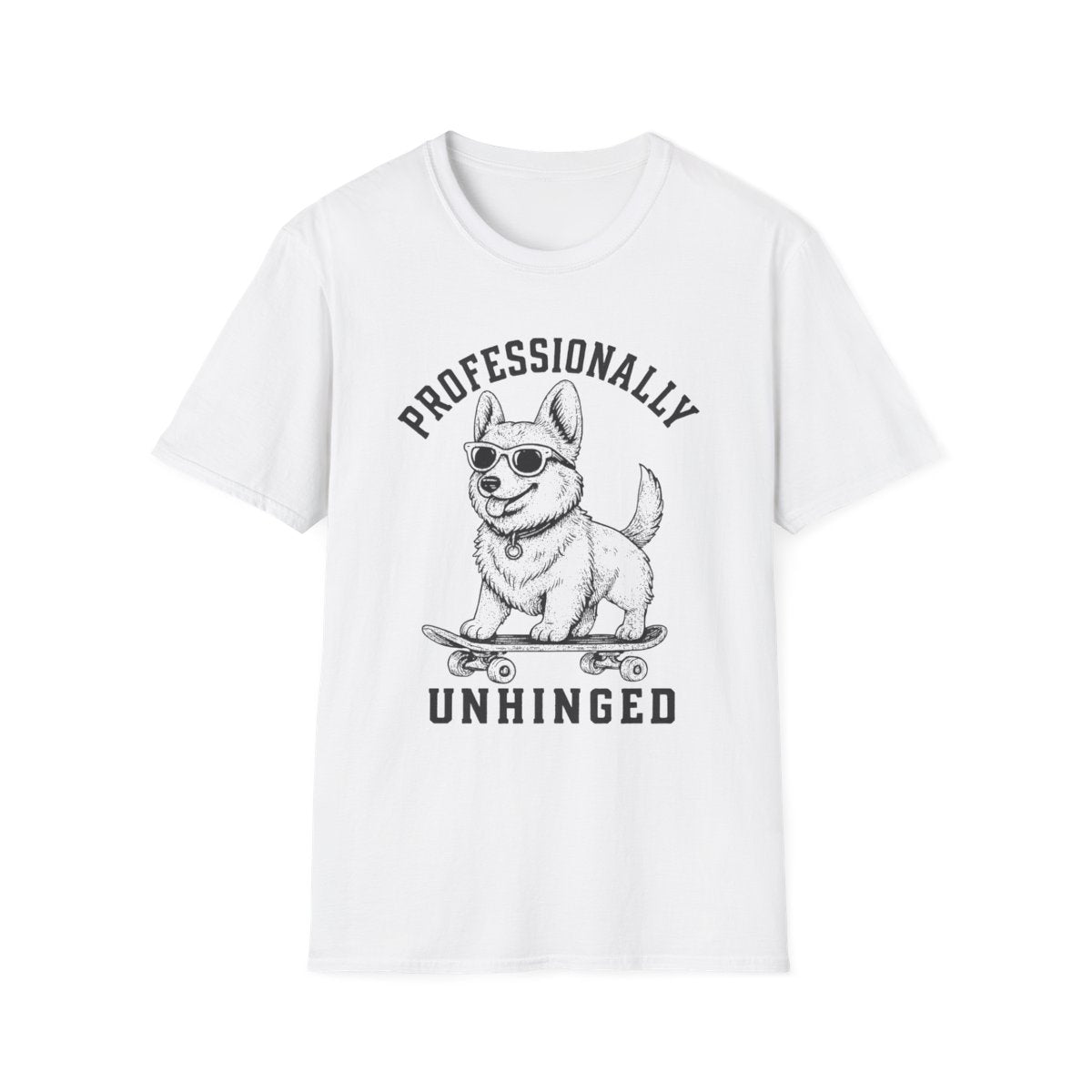Skateboard Corgi Tee