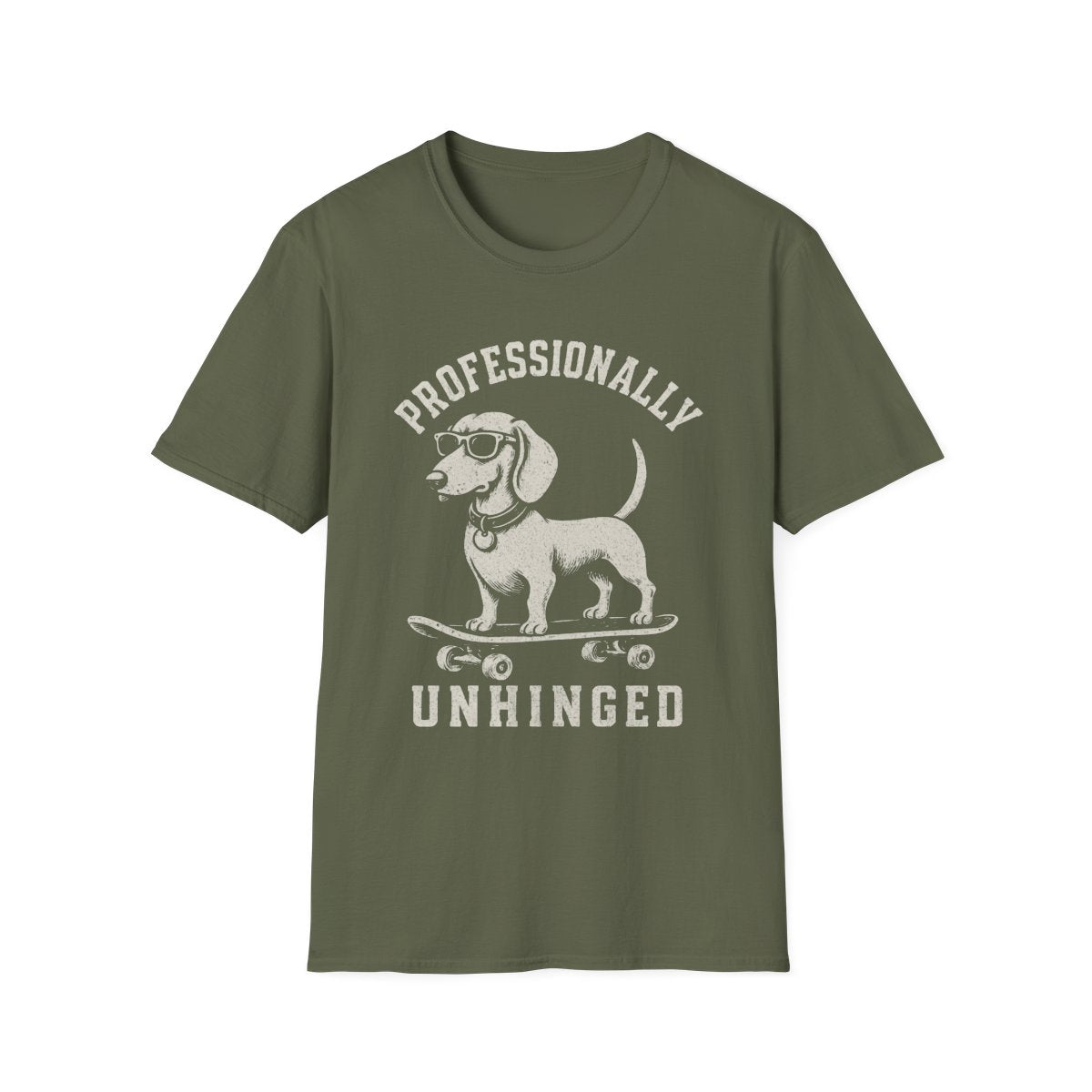 Skateboard Dachshund Tee