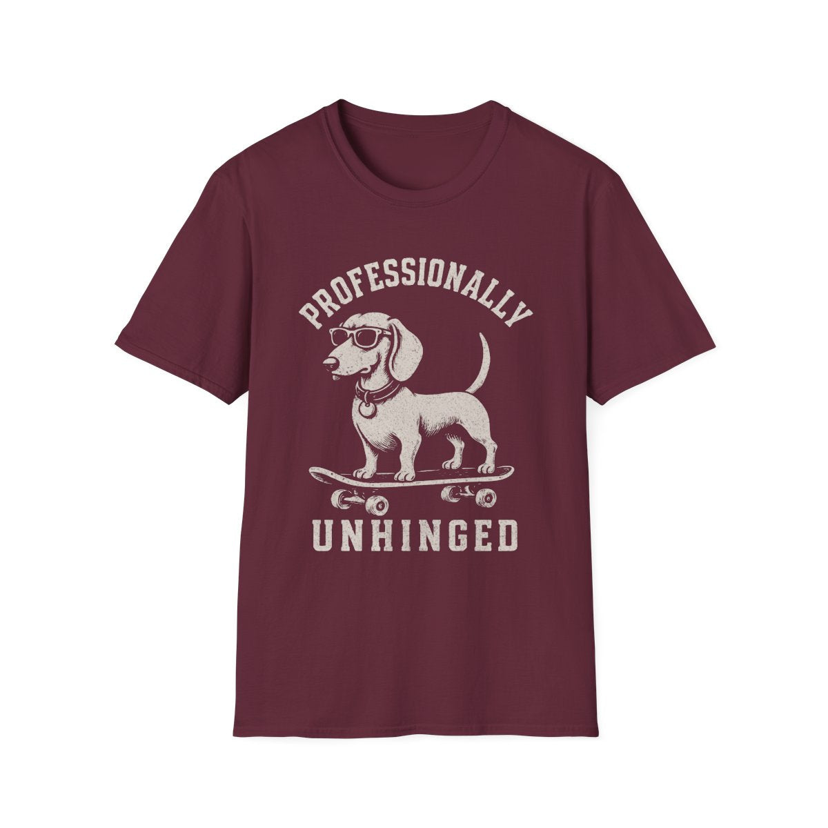 Skateboard Dachshund Tee
