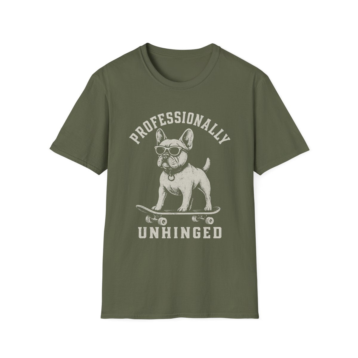 Skateboard French Bulldog Tee