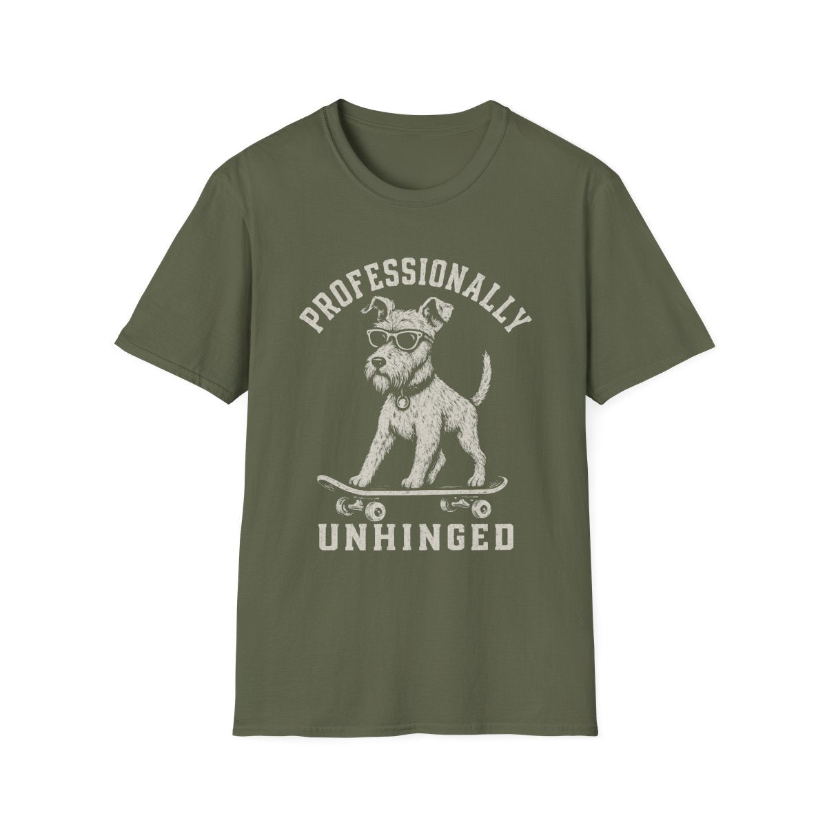 Skateboard Irish Terrier Tee