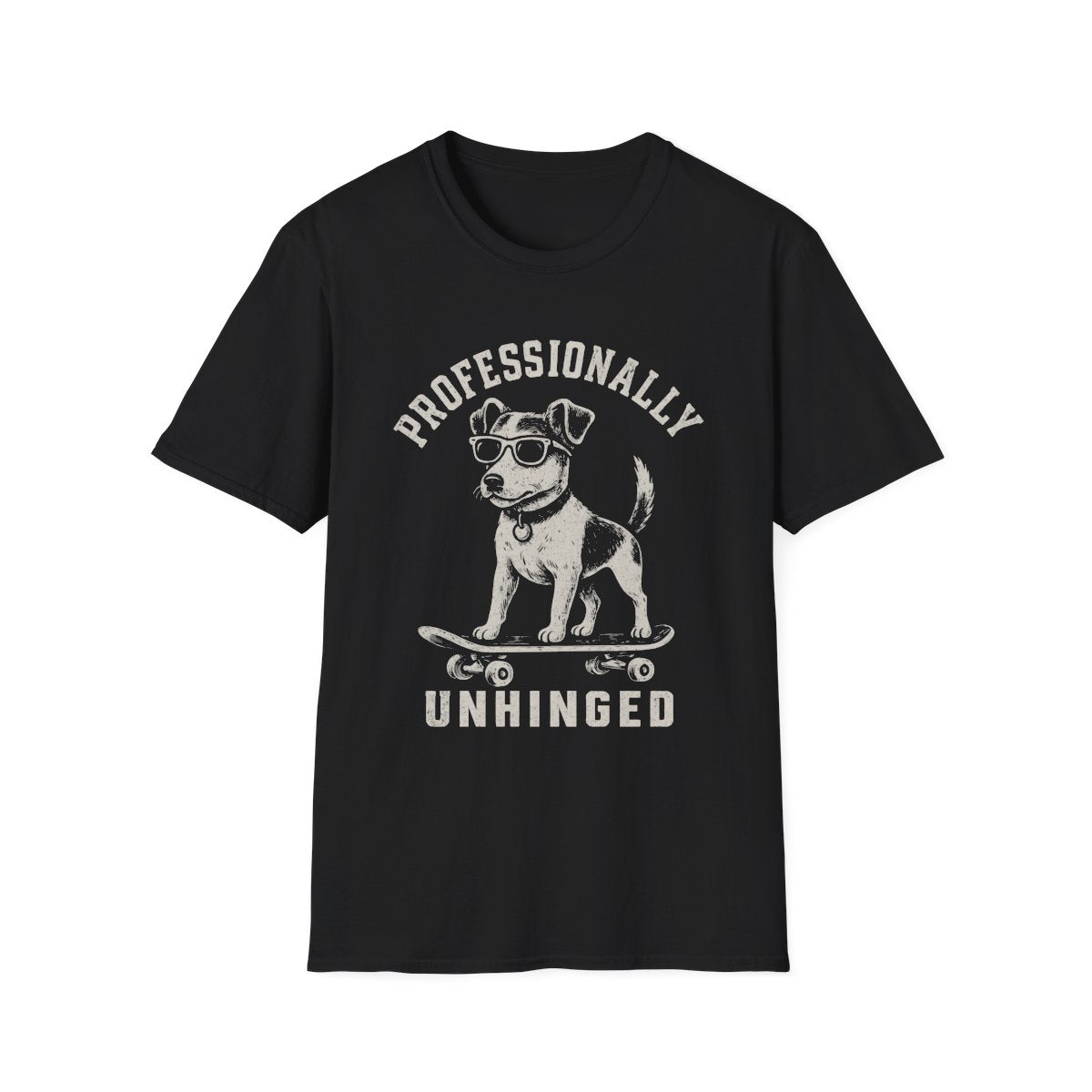 Skateboard Jack Russell Terrier Tee