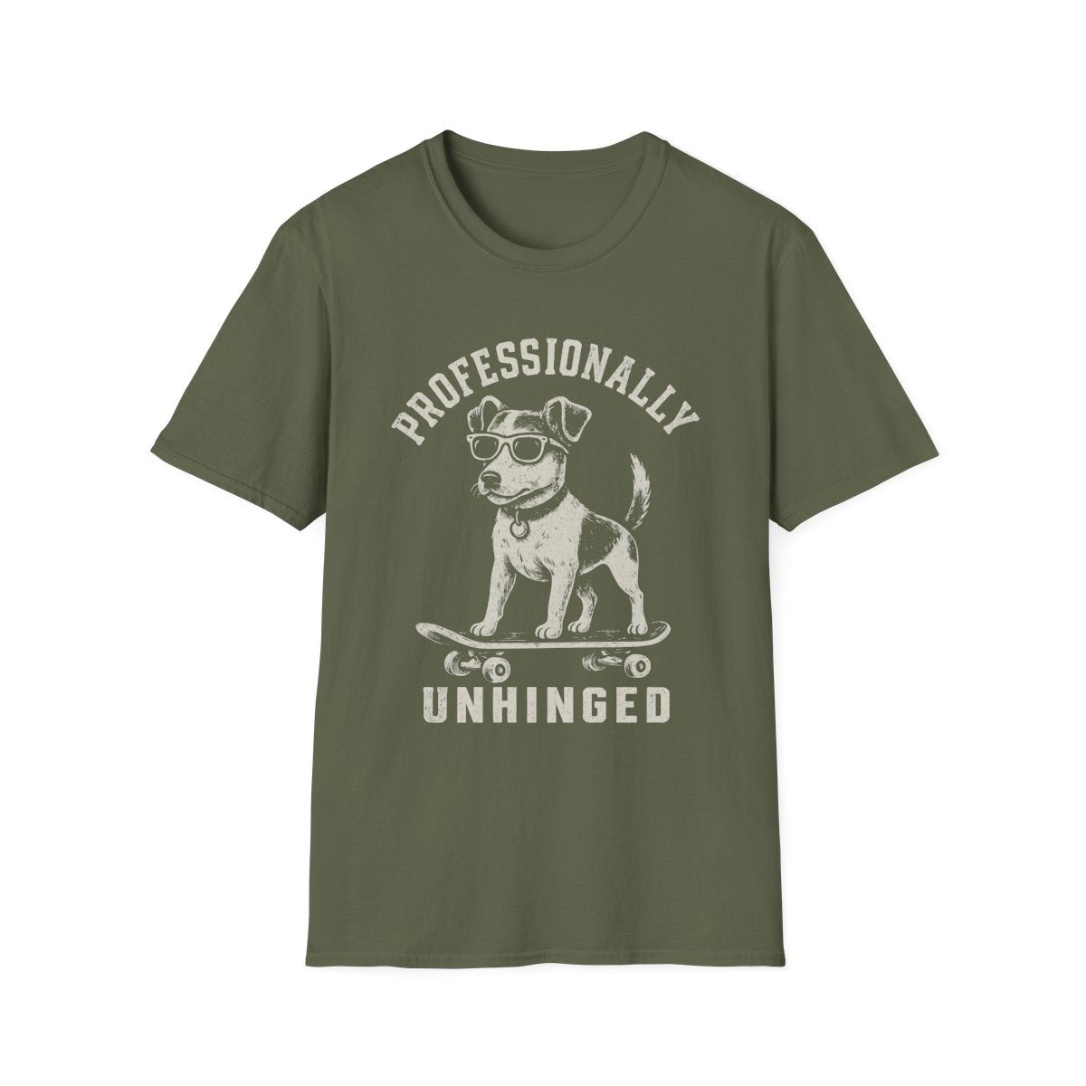 Skateboard Jack Russell Terrier Tee