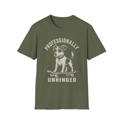 Skateboard Jack Russell Terrier Tee
