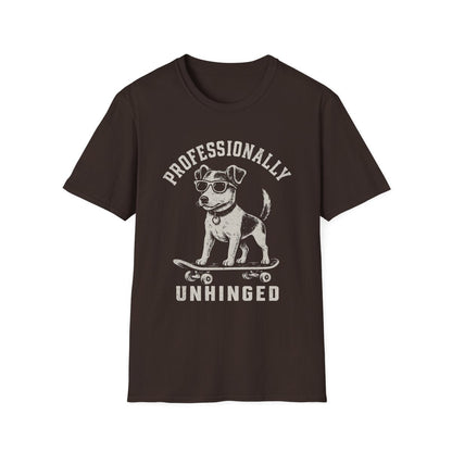 Skateboard Jack Russell Terrier Tee