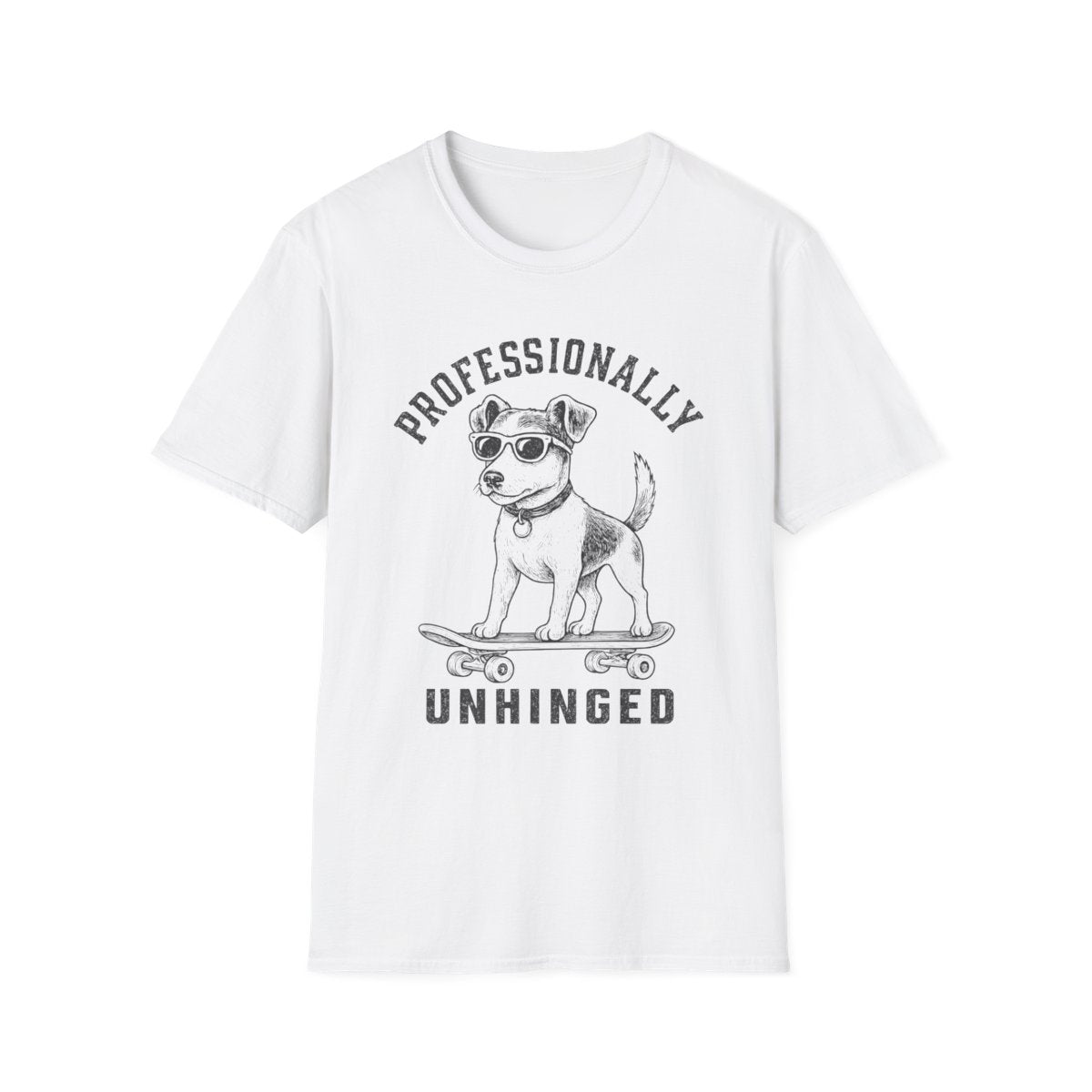 Skateboard Jack Russell Terrier Tee