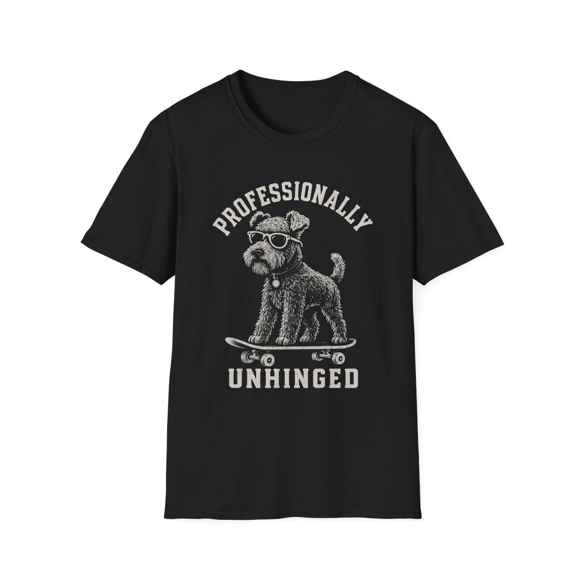 Skateboard Kerry Blue Terrier Tee