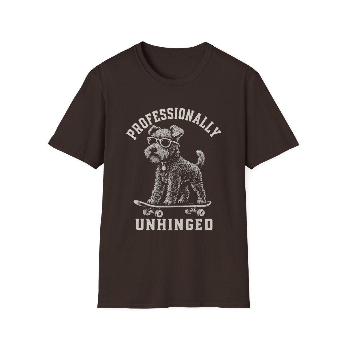 Skateboard Kerry Blue Terrier Tee