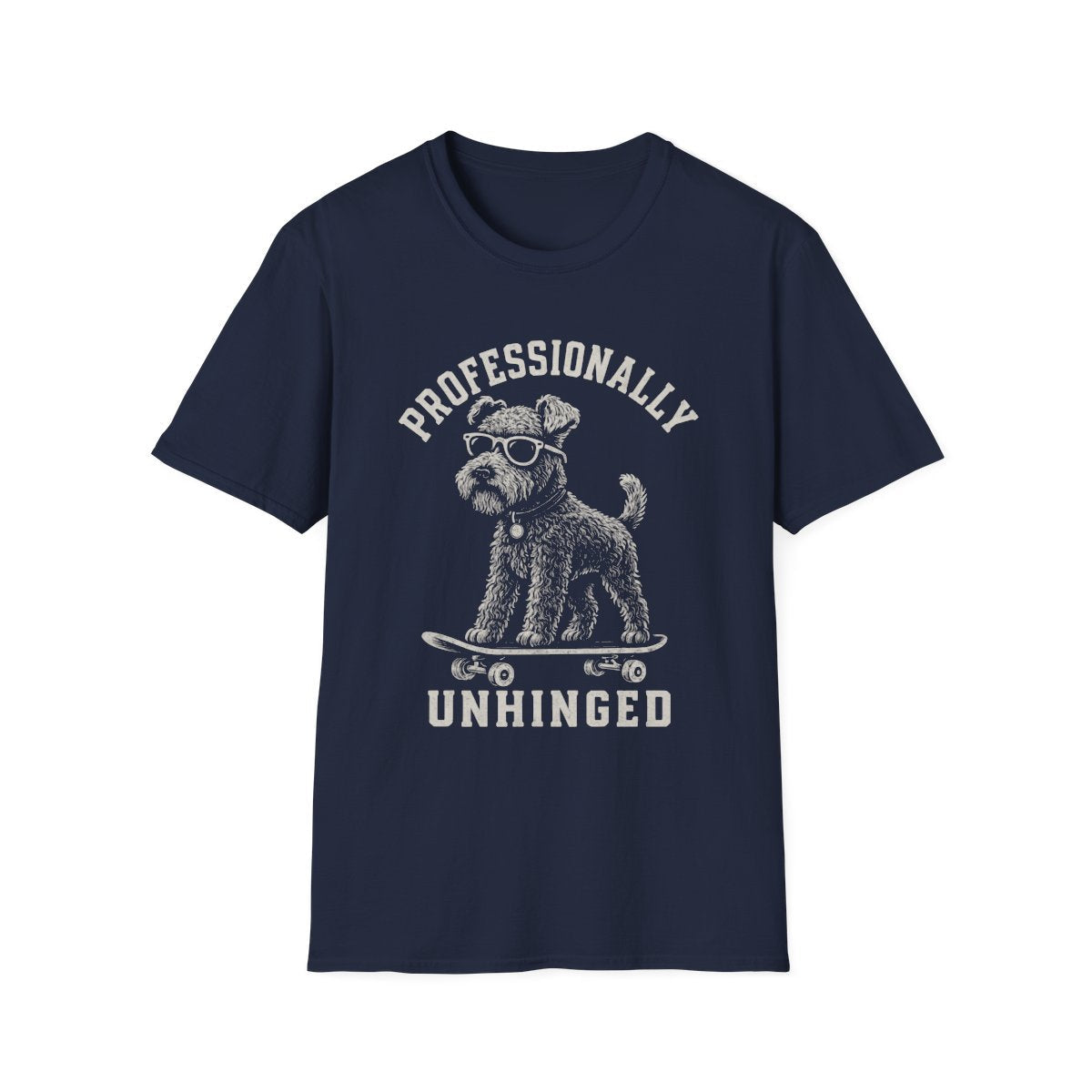 Skateboard Kerry Blue Terrier Tee