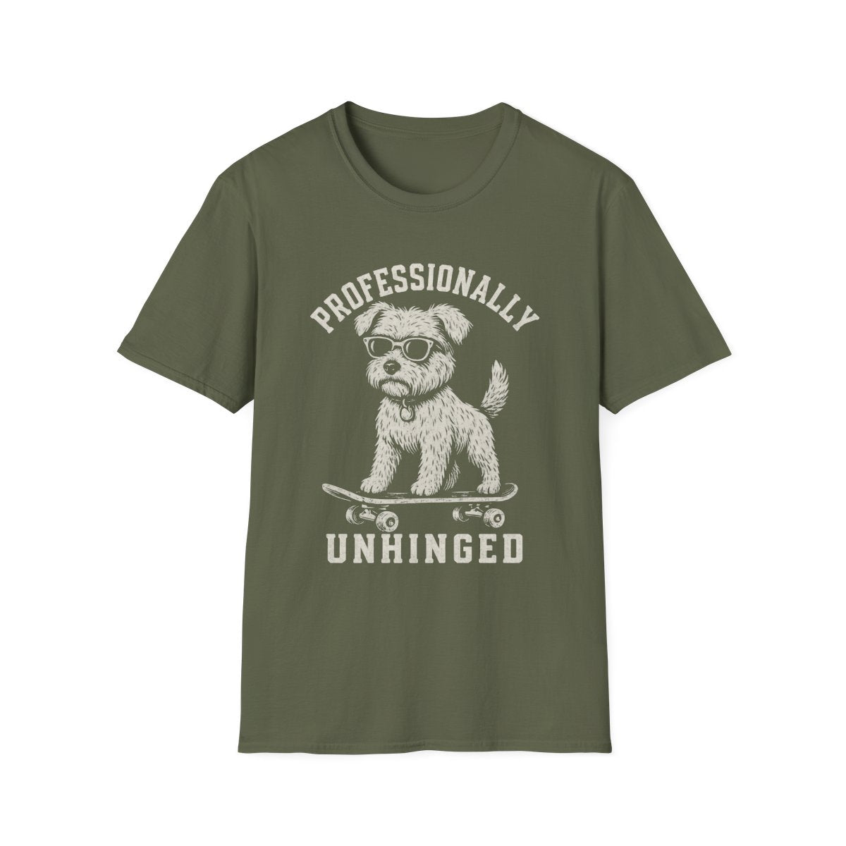 Skateboard Norfolk Terrier Tee