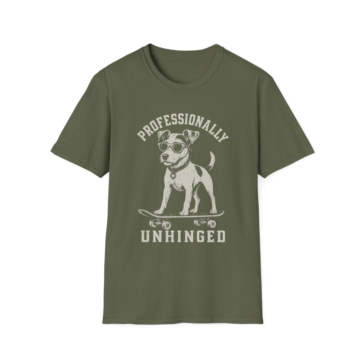 Skateboard Parson Russell Terrier Tee