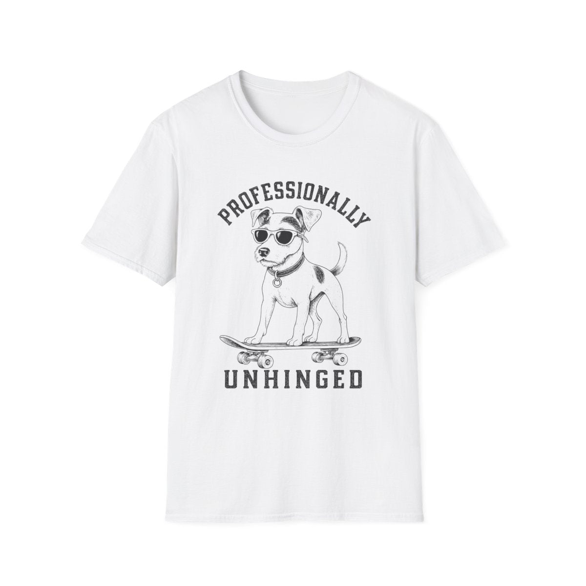 Skateboard Parson Russell Terrier Tee