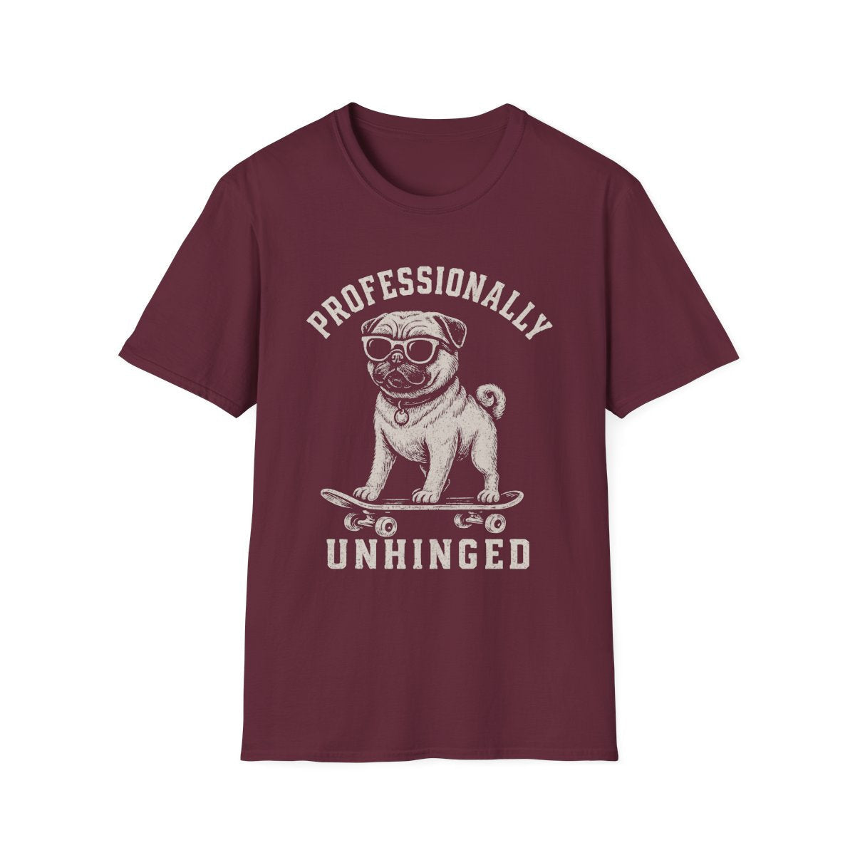 Skateboard Pug Tee