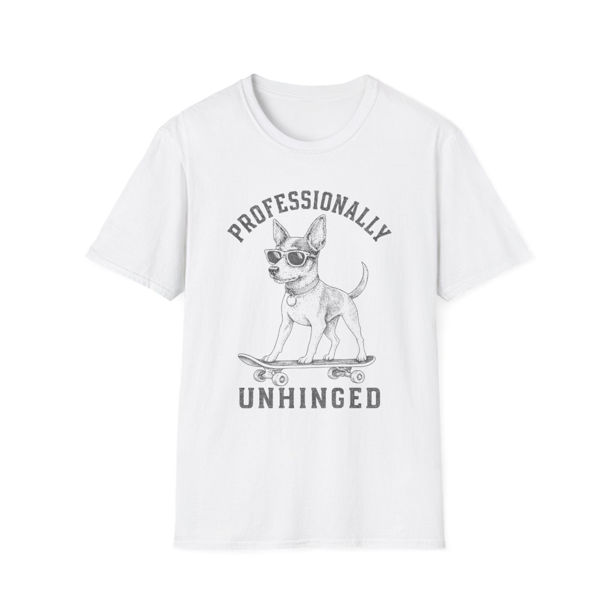 Skateboard Rat Terrier Tee