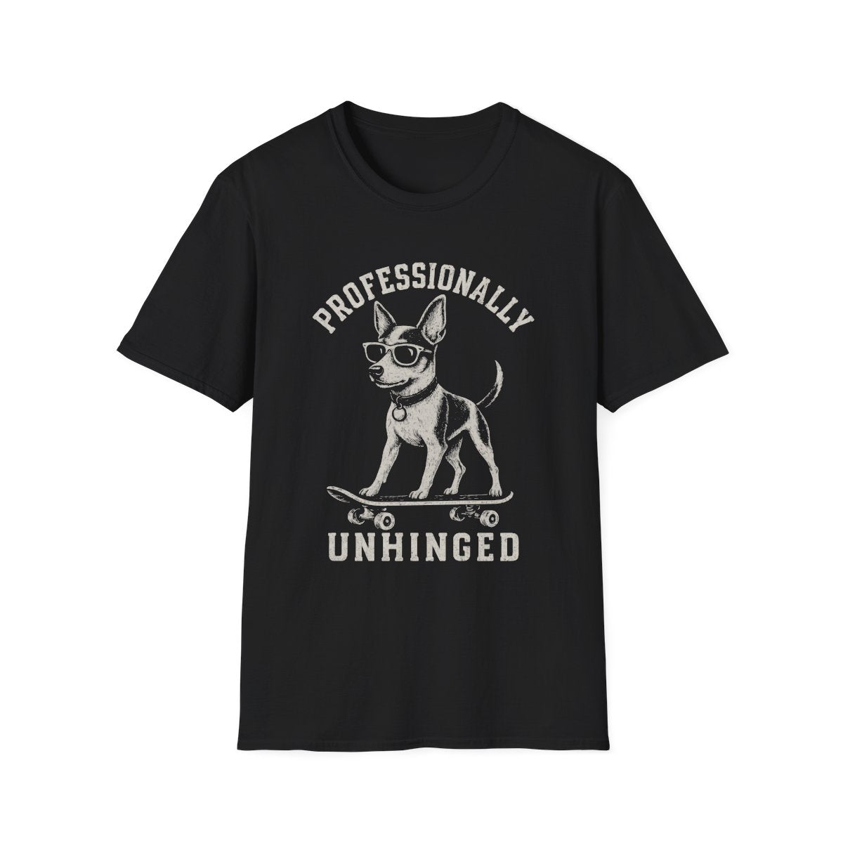 Skateboard Rat Terrier Tee
