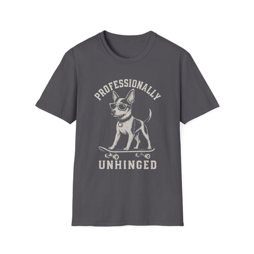 Skateboard Rat Terrier Tee