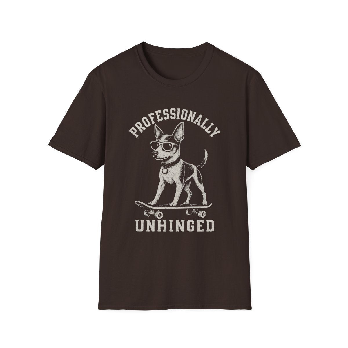 Skateboard Rat Terrier Tee