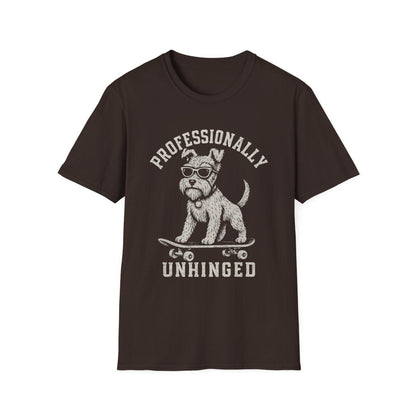 Skateboard Schnauzer Tee