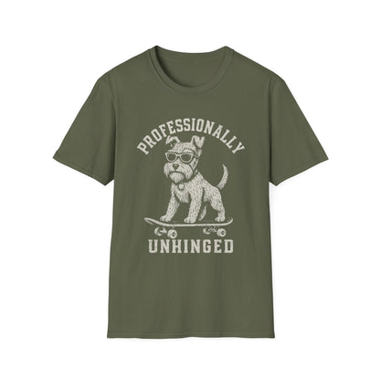Skateboard Schnauzer Tee