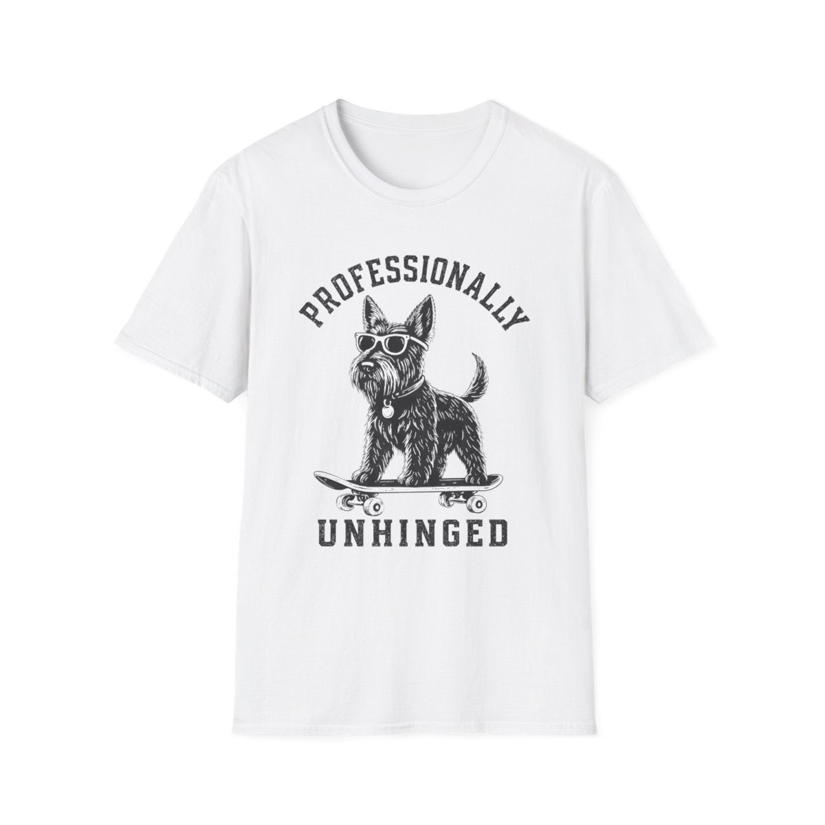 Skateboard Scottish Terrier Tee