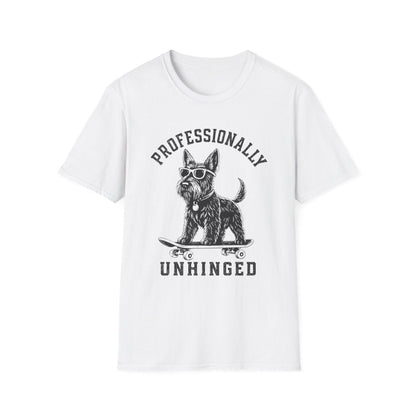 Skateboard Scottish Terrier Tee