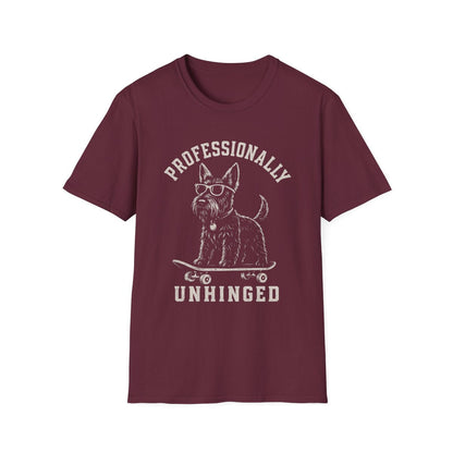 Skateboard Scottish Terrier Tee