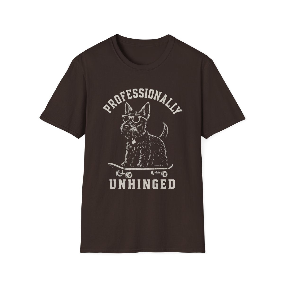 Skateboard Scottish Terrier Tee