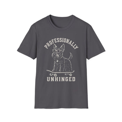 Skateboard Scottish Terrier Tee
