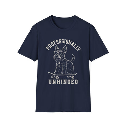 Skateboard Scottish Terrier Tee