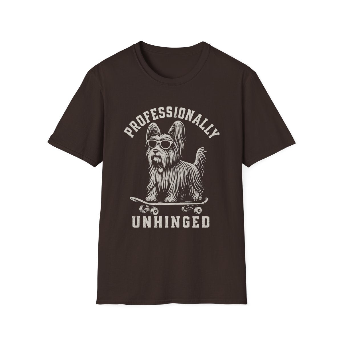 Skateboard Skye Terrier Tee