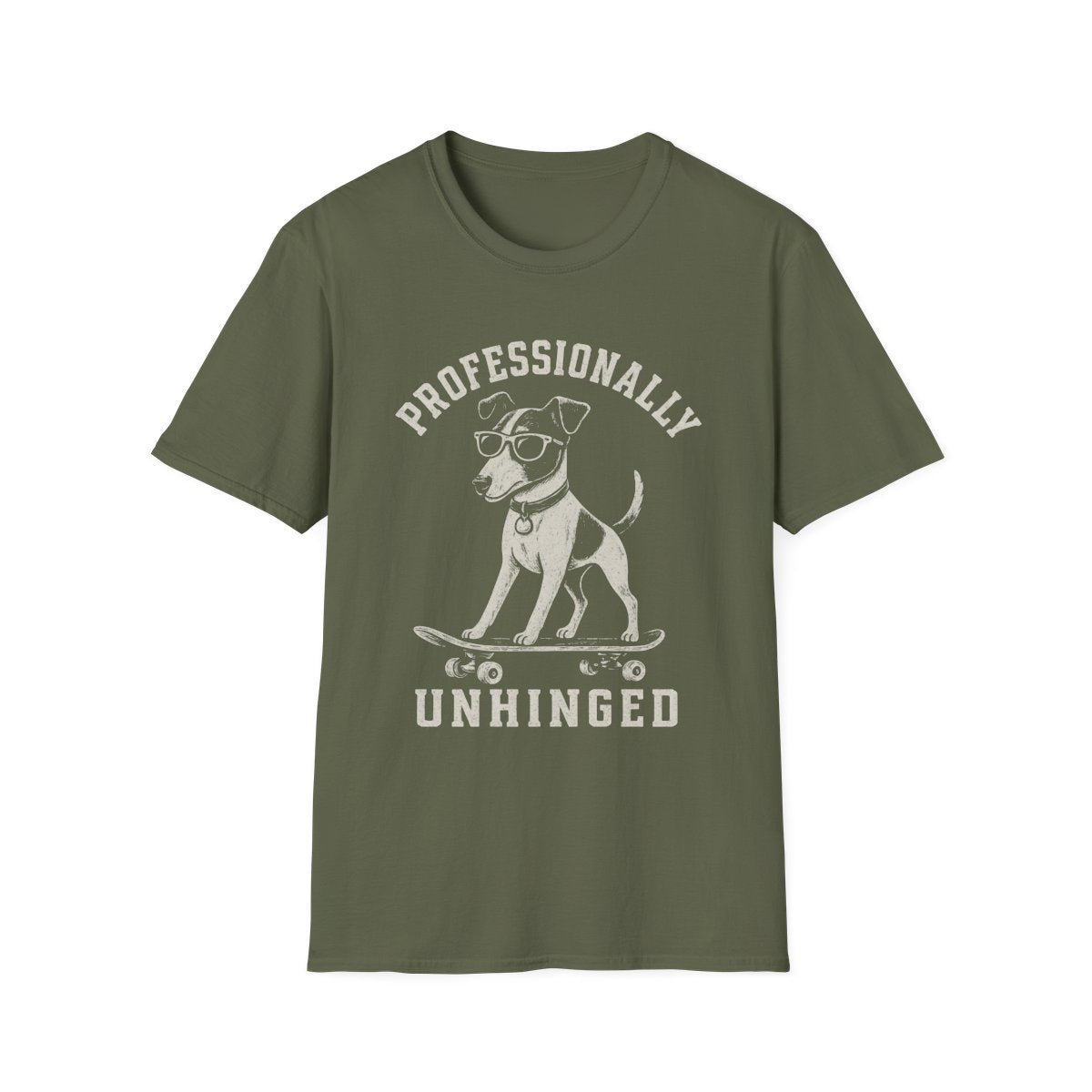 Skateboard Smooth Fox Terrier Tee