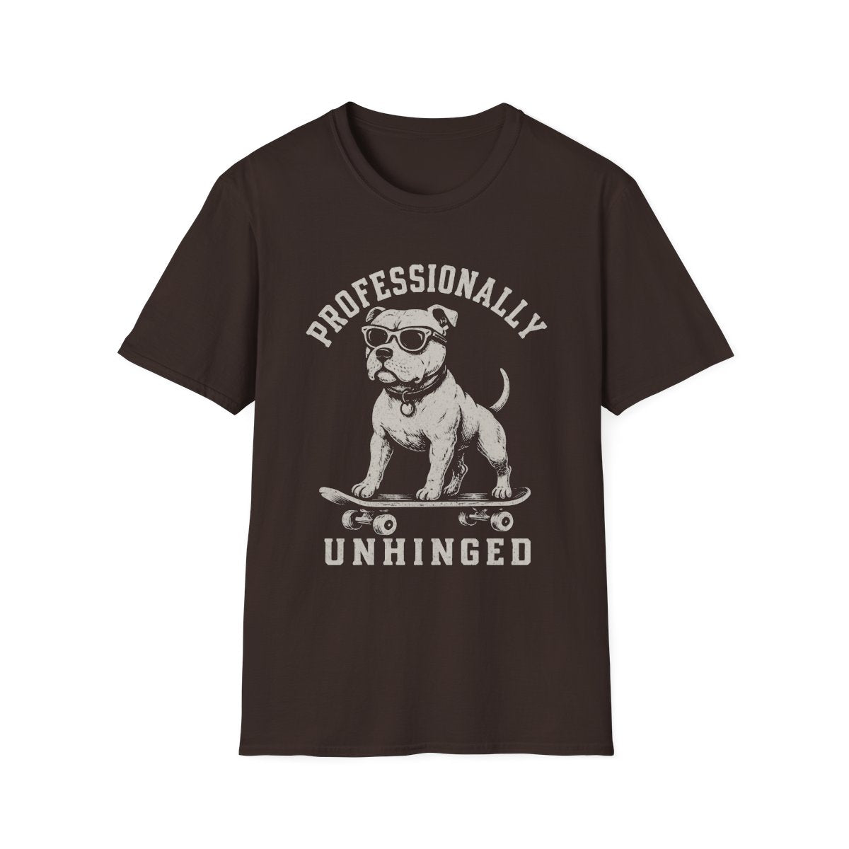 Skateboard Staffordshire Bull Terrier Tee