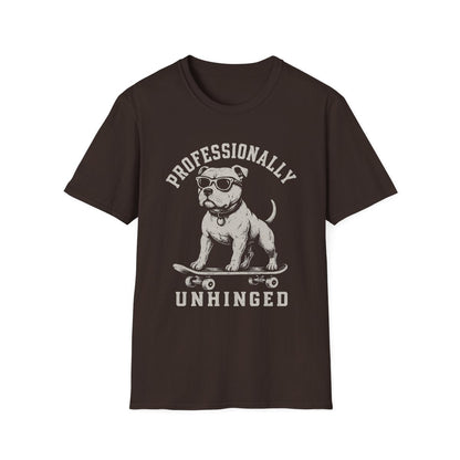 Skateboard Staffordshire Bull Terrier Tee