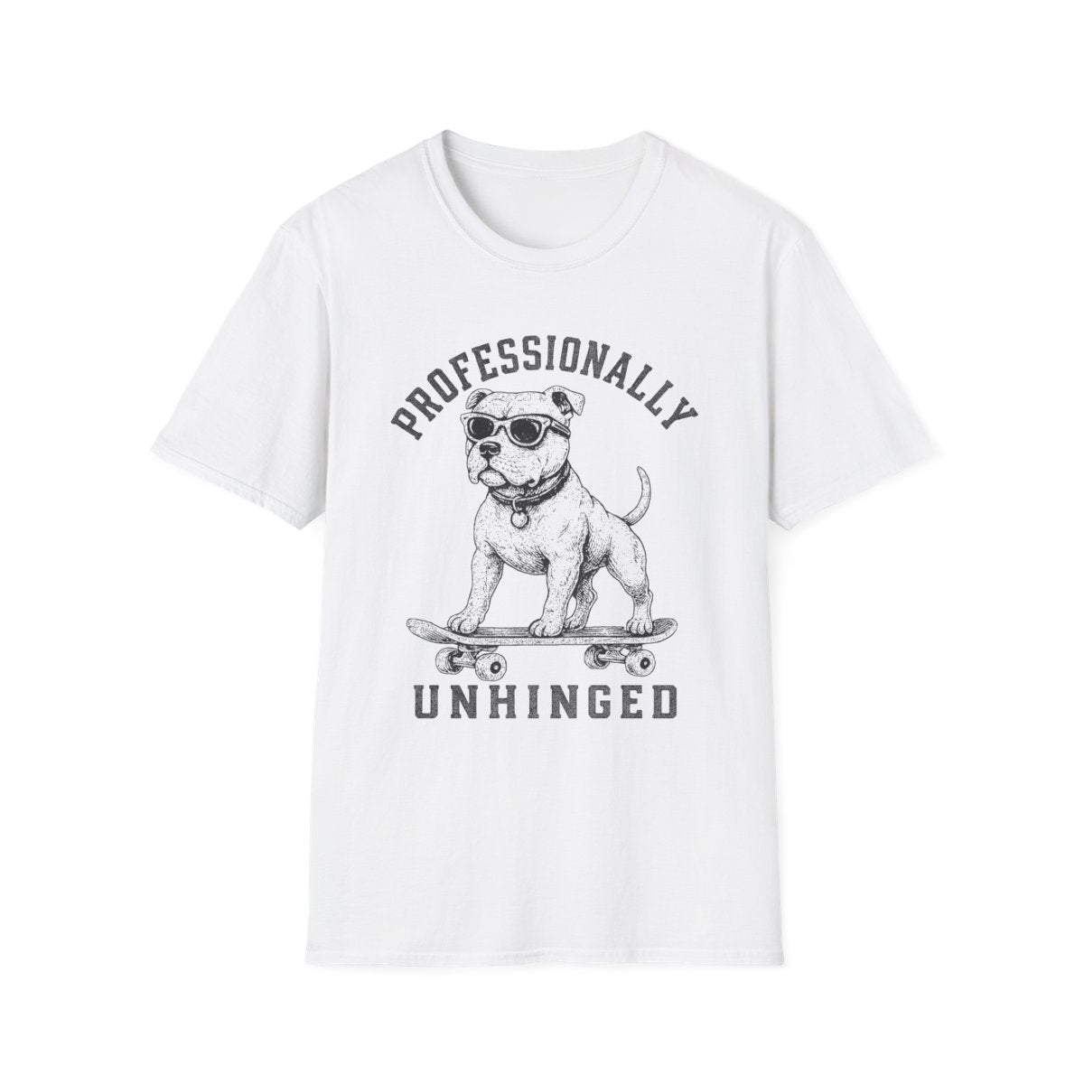 Skateboard Staffordshire Bull Terrier Tee