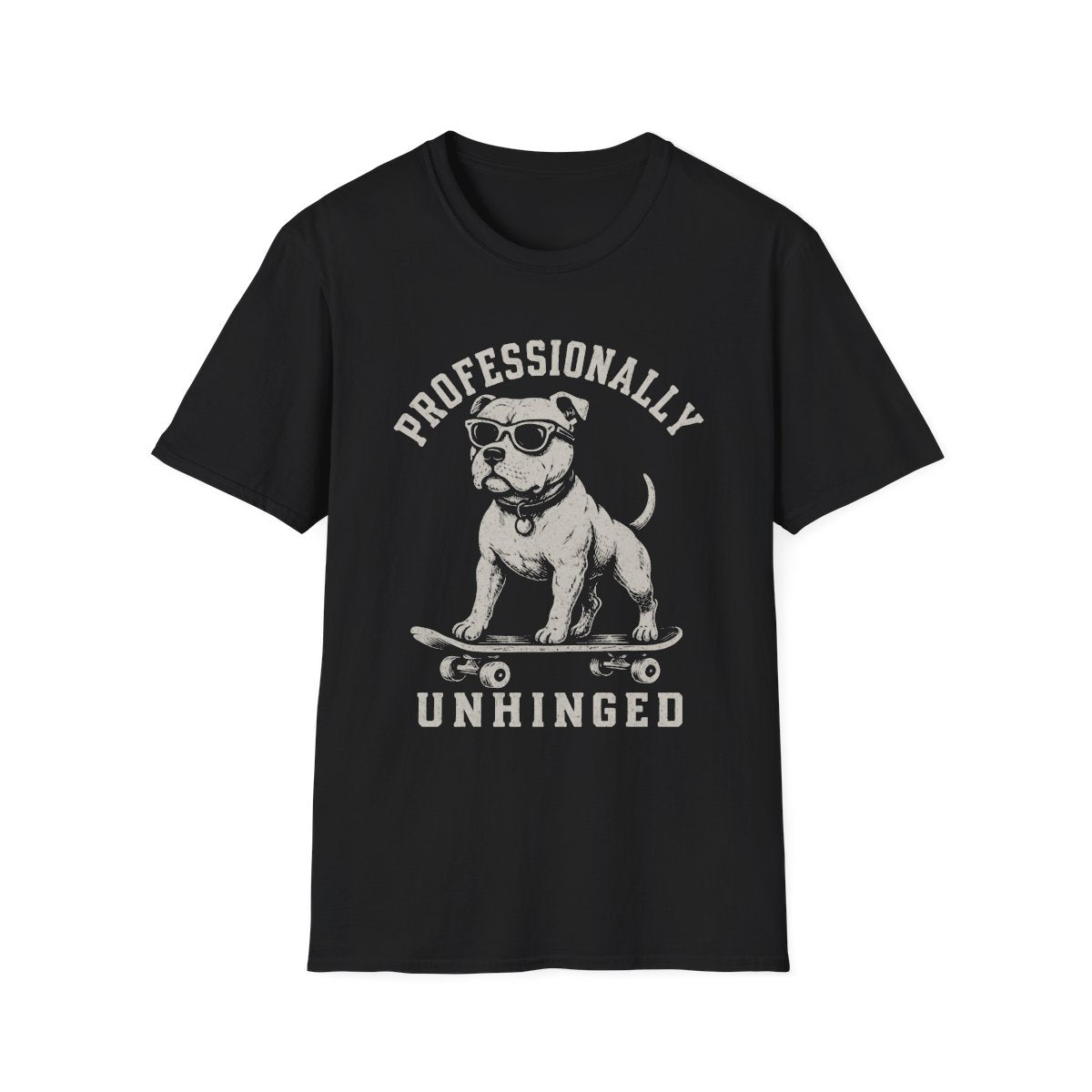 Skateboard Staffordshire Bull Terrier Tee