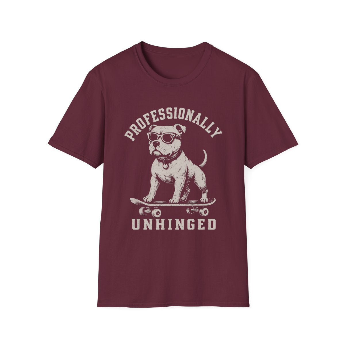 Skateboard Staffordshire Bull Terrier Tee