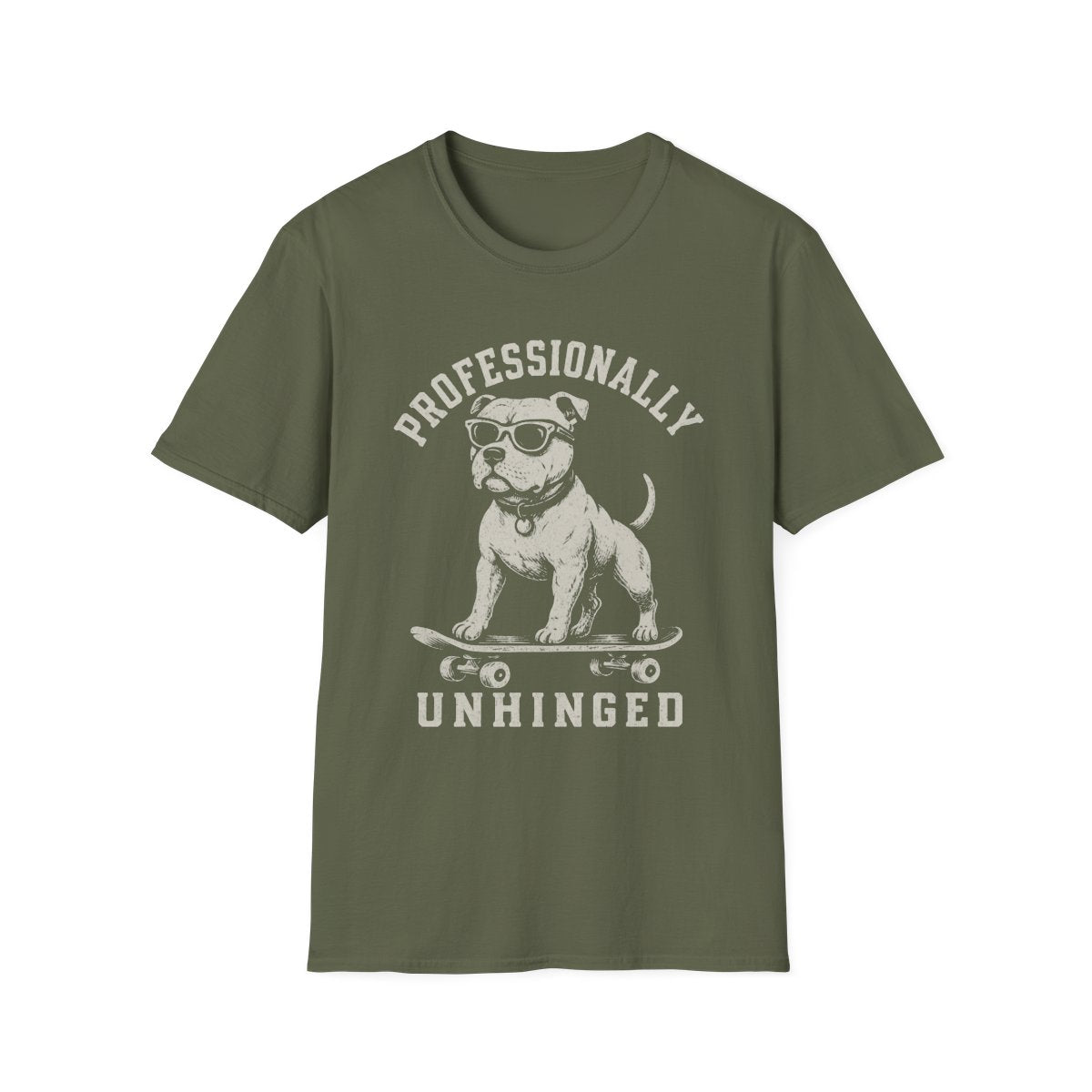 Skateboard Staffordshire Bull Terrier Tee