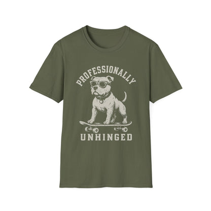 Skateboard Staffordshire Bull Terrier Tee