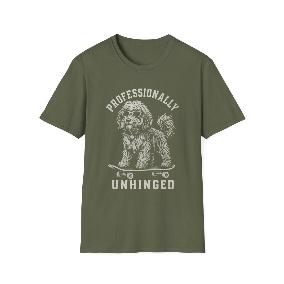 Skateboard Tibetan Terrier Tee