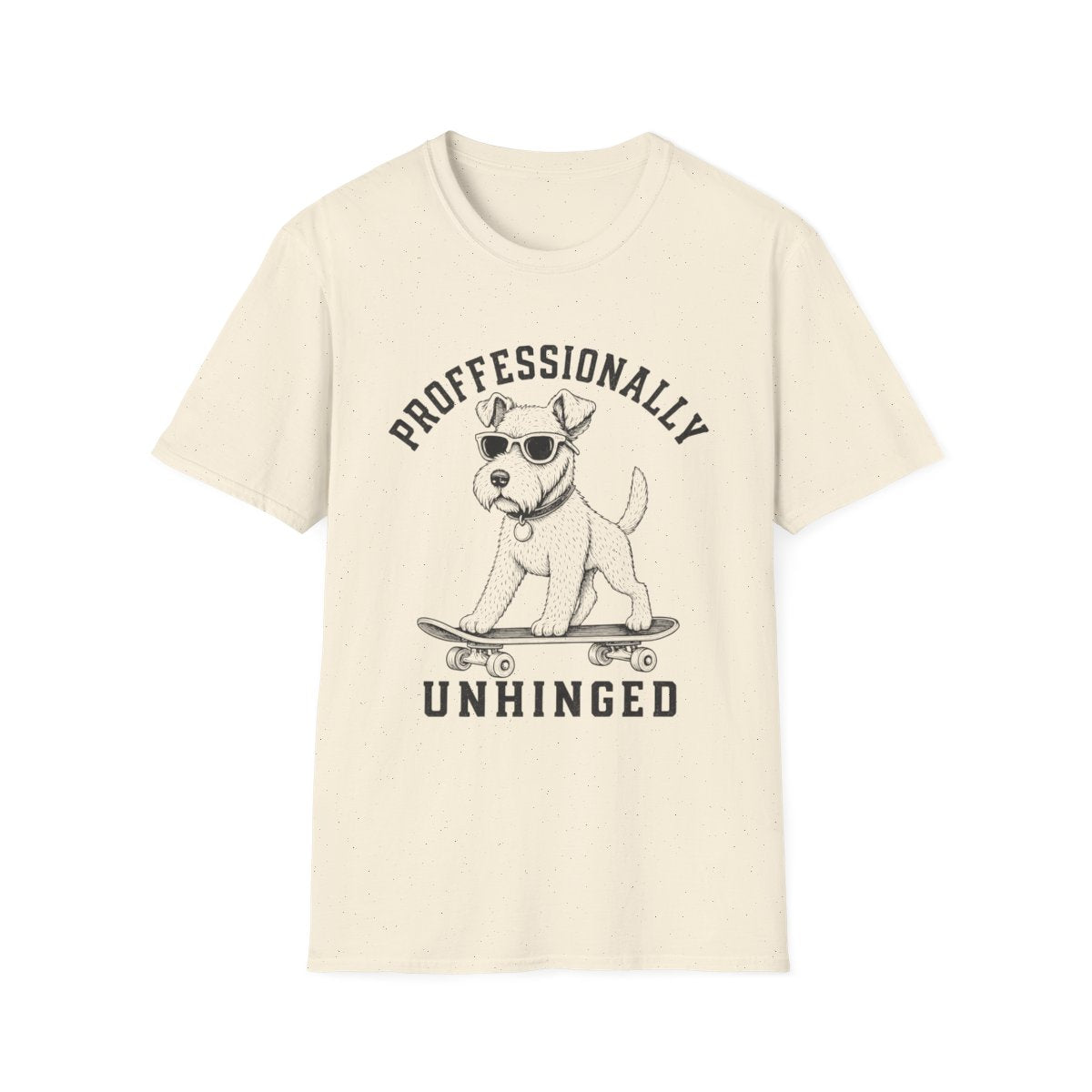 Skateboard Wire Fox Terrier Tee