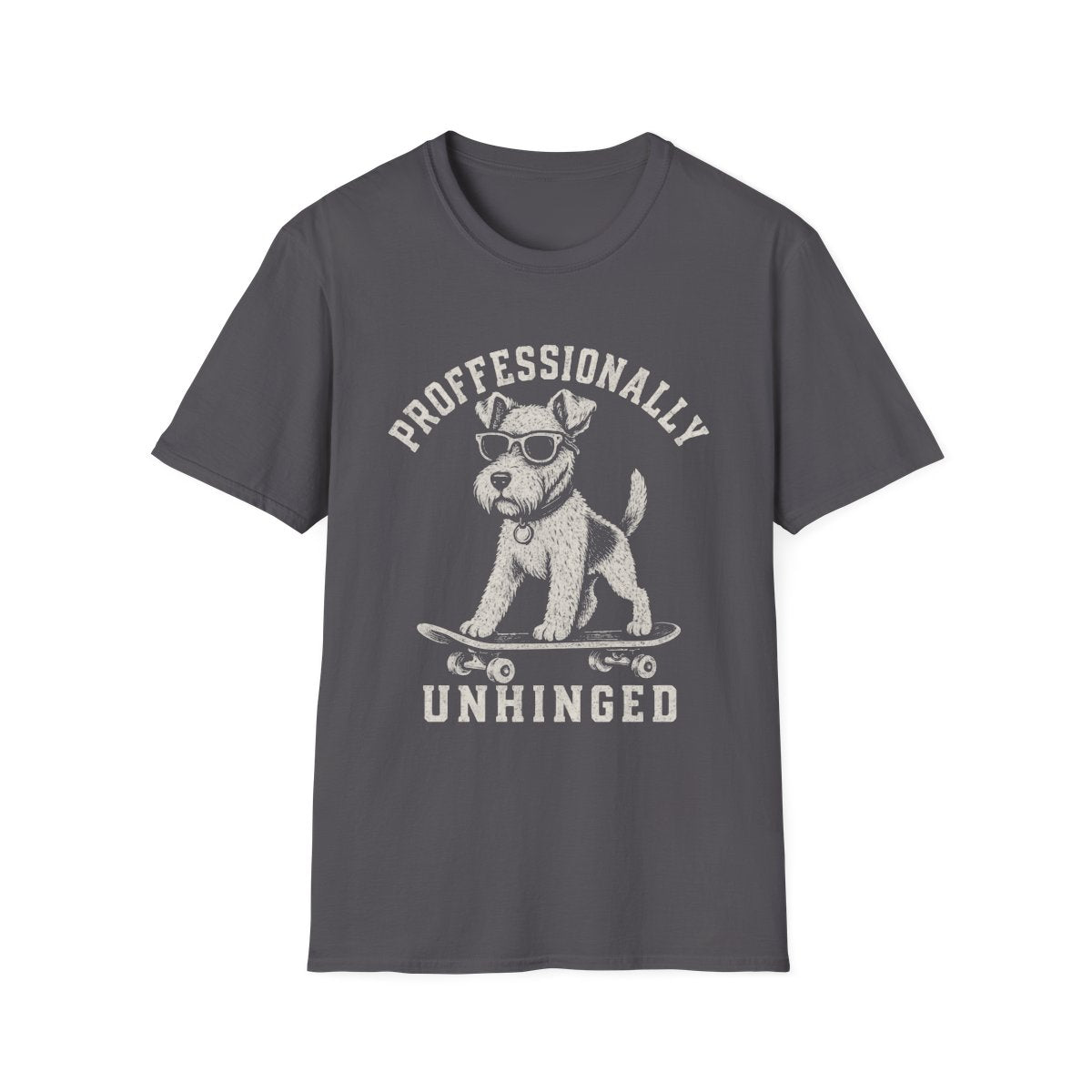 Skateboard Wire Fox Terrier Tee
